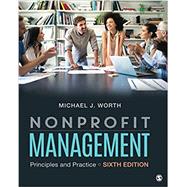 Nonprofit Management by Michael J. Worth, 9781544379982