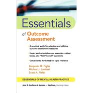 Essentials of Outcome Assessment by Ogles, Benjamin M.; Lambert, Michael J.; Fields, Scott A., 9780471419983