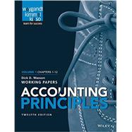 Accounting Principles by Wasson, Dick D.; Weygandt, Jerry J. (CON); Kimmel, Paul D., Ph.D. (CON); Kieso, Donald E., Ph.D. (CON), 9781118969984