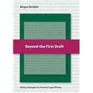 Beyond the First Draft by Mcalpin, Megan, 9781594609985