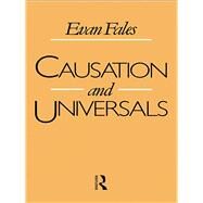 Causation and Universals by Fales,Evan, 9781138969988