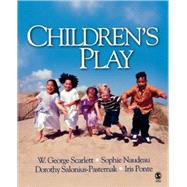 Children's Play by W. George Scarlett, 9780761929994