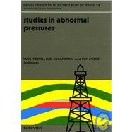Studies in Abnormal Pressures by Fertl, 9780444899996